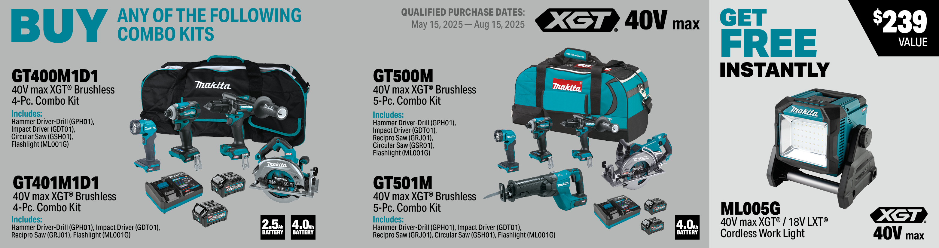 Makita - Promotions