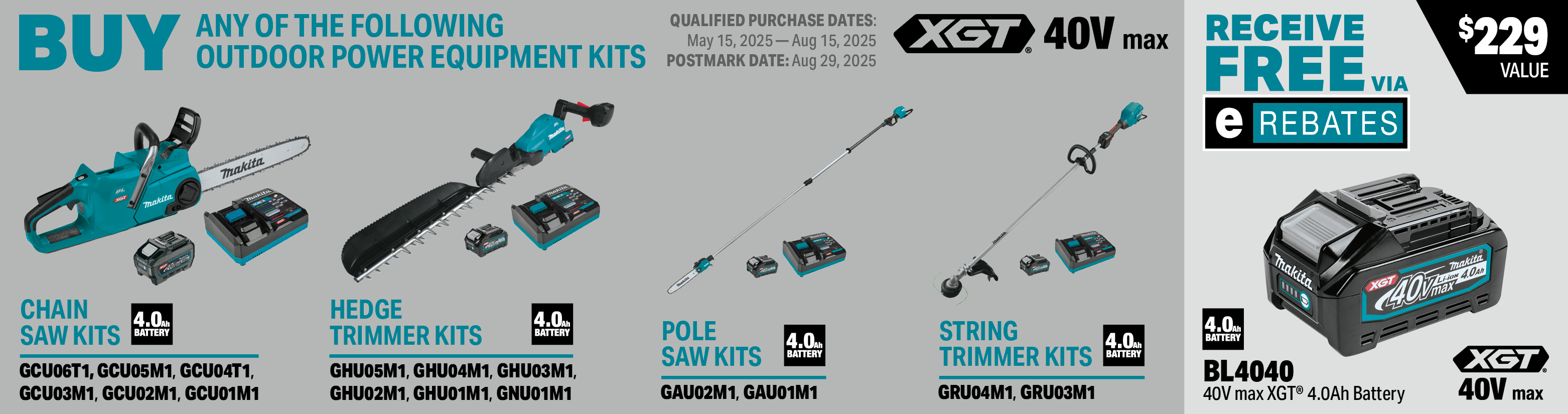 Makita - Promotions