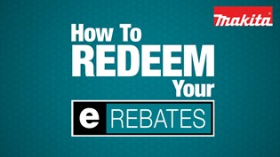 Video about how to redeem your eRebates