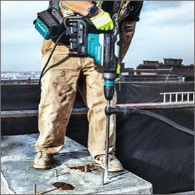 DELIVERS 8.4 FT.LBS. OF IMPACT ENERGY